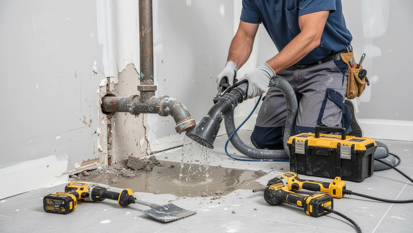Burst Pipe Cleanup