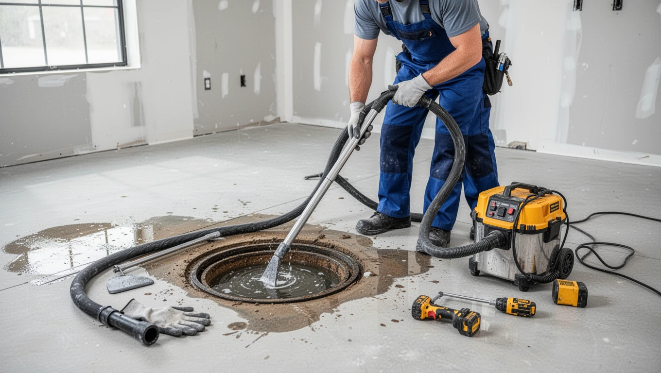 Sewage Backup Cleanup